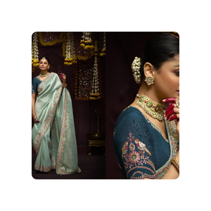 Saree sindhuri ที่น่าสนใจพร้อมขอบแฟนซีและผ้าม่านที่หรูหราเหมาะสำหรับการทำงานแบบดั้งเดิมทั้งหมด - Product Image 4