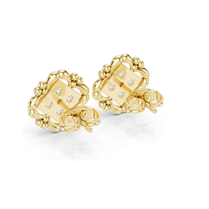 0.52 CT Lab Diamond Earrings for Women VVS-VS EF Clarity 18KT, 14KT, 10KT Gold & 925 Silver Rose, Yellow, <b>White</b> Gold & - Product Image 5