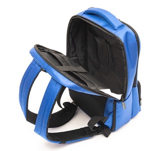 Sac à dos de randonnée, bretelles réglables, unisexe, gris, matière PU, minimaliste, multifonctionnel, léger - Product Image 2