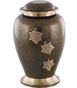 Urna Funeraria Moderna de Latón con Función de Jarrón de Mesa, Urna Conmemorativa de Aluminio de Alta Calidad para el Descanso Final - Product Image 3