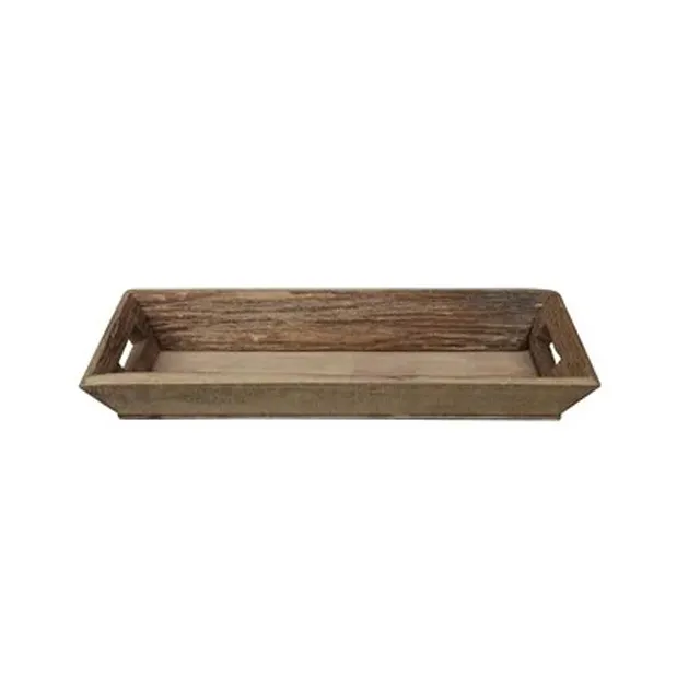 High Quality Home Decor Wooden Riser Tray For Perfume Plants Tenon Structure Walnut Wood Pedestal For Multiple Use Tray