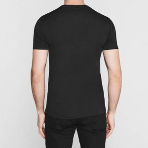 Nuevo estilo personalizado en blanco ajustado cuello redondo correr Fitness gimnasio deporte Camiseta Formal de punto entrenamiento atlético camiseta para la venta - Product Image 3