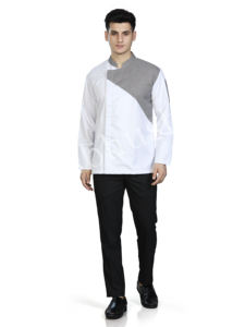 Uniforme de Chef Transpirable, Económico, con Logotipo Personalizado, Unisex, de Manga Corta, Verano, Poliéster Twill Fino, para Restaurante, Bar, Sushi, Hotel - Product Image 6