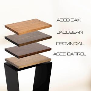 Table en métal et en bois de style antique unique combinant la fonction pratique et le vharm de forme sculpturale - Product Image 3