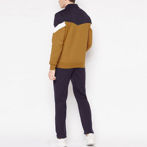 Conjunto de chándal TWILL de dos piezas al por mayor, ropa deportiva para hombre, Sudadera con capucha y pantalones de chándal con logotipo personalizado, fabricante - Product Image 5