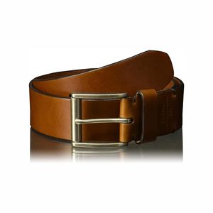 Cinturón informal de piel de vaca auténtica para hombre de alta calidad, patrón sólido con hebilla de pin, diseño Vintage al por mayor para hombres - Product Image 3