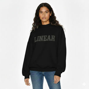 เสื้อสเวตเชิ้ตคอเต่าทรงโอเวอร์ไซส์ Urban Legacy รุ่น Prime Comfort คอสูง แบรนด์ Horizon Street บริการ OEM - Product Image 2