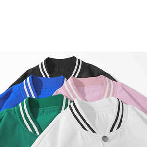 Chaquetas personalizadas para hombre Diseño de abrigo Béisbol Suelto Tallas grandes Bordado Carta Hombre Varsity Chaquetas Primavera Chaqueta para hombre - Product Image 2