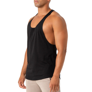Camiseta sin Mangas para Hombre de Tela Elástica, Algodón Transpirable de Secado Rápido, Ligera, de Poliéster Suave, para Ejercicio Físico - Product Image 5