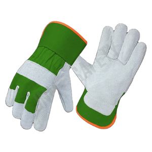 Guantes de Seguridad de Cuero Vacuno Canadiense de Primera Calidad para Hombre, Guantes Industriales Resistentes para Jardinería y Trabajos con Fuego - Product Image 6