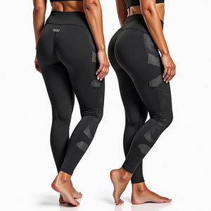 Pantalones Jogger de compresión de cintura alta para mujer, mallas de secado rápido sin costuras para entrenamiento de Yoga, Fitness para mujer, ropa - Product Image 5