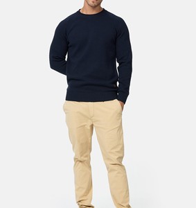 OEM Vente de gros Pull-over à col ras du cou vierge épais 100% coton Sweat-shirt à col ras du cou surdimensionné avec logo personnalisé pour hommes - Product Image 1