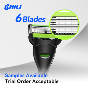 Großhandel Sechs-Klingen-Rasierer für Herren, 6-Klingen-Nassrasierer - Product Image 5