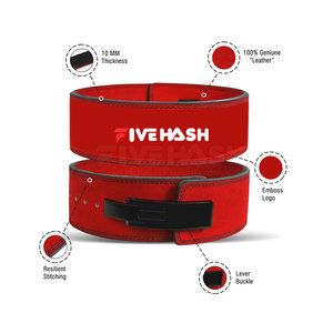 Ceinture de musculation à levier : Soutien maximal pour les levées lourdes et la stabilité du tronc - Product Image 3