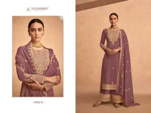 Mejor tela Última colección Excelente calidad Heavy Diamond Georgette Salwar Suit con bordado Trabajo Proveedor indio - Product Image 4