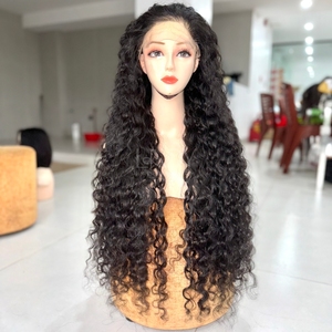 Perruques de couleur naturelle bouclée noire Bumerse de meilleure qualité de cheveux humains vietnamiens - Product Image 4