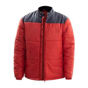 Abrigo de plumón plegable para hombre ultraligera con logotipo personalizado Chaqueta acolchada transpirable a prueba de viento para hombre Cierre de cremallera - Product Image 1