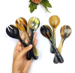 High Quality Handmade Camel Bone <b>Dinnerware</b> Set Agate Decoration Christmas Kitchen Utensils Spoon Knife Fork Natural Crafted - Product Image 1