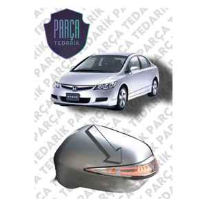 Rétroviseur gauche avec fonction clignotant pour FD6 2006-2011, compatible avec les rétroviseurs de voiture de TR - Product Image 1