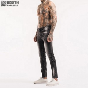 2025 chaud en gros Logo personnalisé hommes de haute qualité léger Denim pantalon décontracté Sport Style pour été hiver automne pour - Product Image 5