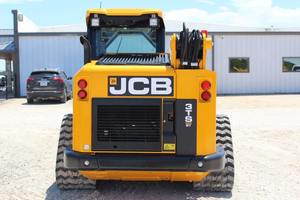 รถตักล้อยางตีนตะขาบ JCB 260T สีเหลือง รถตักขนาดเล็กแบบ Teleskid สำหรับงานก่อสร้าง - Product Image 3