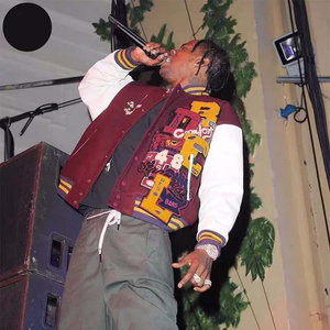 Boxy Varsity Jacket Baseball Lettermen Jacket Music Band Mens Letters Embroidery Patchwork College Jackets - Product Image 6