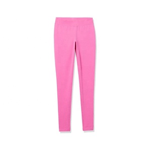 2025 personnalisé sport taille haute Spandex sans couture pantalon Leggings respirant tricoté Yoga porter pour les femmes Style décontracté - Product Image 1