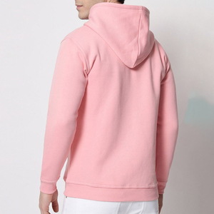 Sweat à capuche zippé pour homme en gros, hiver, avec impression numérique, logo personnalisé, tissu polaire, poche unie, coupe régulière - Product Image 5