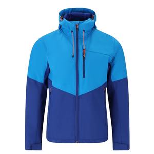 Chaqueta Softshell Ligera para Hombre con Logotipo Personalizado, Impermeable, Cortavientos, con Capucha, para Senderismo y Deportes al Aire Libre, con Estampado Técnico - Product Image 1