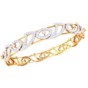 Ishi Diamonds Brilliance 18K Gold Brazalete de diamantes cultivados en laboratorio - Product Image 1
