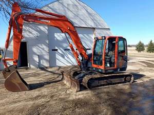 Mini-excavatrice Kubota KX080-3 2012 : Durabilité et puissance pour les tâches lourdes - Product Image 3