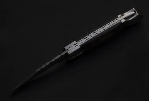 Custom Handmade Damascus Steel Pocket Knife With Pukka Wood Handle and Fine <b>Leather</b> Sheath Camping Knife Fishing Knife - Product Image 5