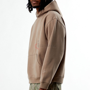 เสื้อสเวตเตอร์แบบสวมหัวแขนยาวผ้าวูลทรงหลวมโอเวอร์ไซส์ออกแบบโลโก้ได้ตามต้องการ - Product Image 4