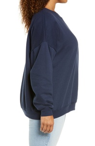 Sudadera con capucha de algodón polar de gran tamaño de alta calidad para mujer Tie Dye Print Custom Front Drop Shoulder Streetwear Style para - Product Image 3