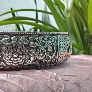 Plateau en laiton décoratif de luxe en gros, plateau de service personnalisé pour fruits, maison, hôtel, restaurant, artisanat en laiton - Product Image 4