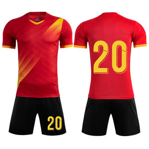 OEM personalizado sublimación 100 poliéster fútbol Jersey Kits equipo adulto Club fútbol uniforme conjuntos impresión Logo Retro hombres fútbol desgaste - Product Image 2