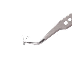 Pinzas de Precisión Duraderas de Alta Calidad para la Eliminación de Extensiones de Pestañas, Cejas, Acero Inoxidable Antiestático - Product Image 2