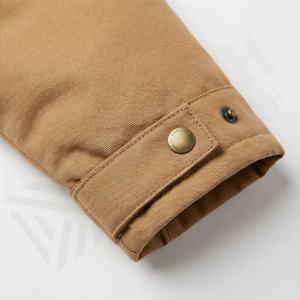 Manteau long parka pour homme, mode, hiver, col à capuche, chaud, couleur personnalisée, meilleure qualité, polaire en coton, vêtements d'extérieur formels de qualité supérieure - Product Image 6