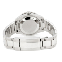 Reloj de Lujo para Hombre, de Acero Inoxidable, con Cuarzo y Moissanita, Estilo Hip Hop, Esfera de Cristal Revestido, Correa de 20 mm, Esfera Blanca, Edición Limitada