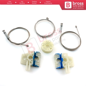 BWR1086 Kit de reparación de regulador de ventana delantero derecho para Tiguan MK1 5N 2007-2018 SUV de 5 puertas 5N0837462 Bross Auto Parts Made In Turkey - Product Image 6