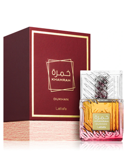 Perfume KHAMRAH DUKHAN 100mL Original Dubai árabe de larga duración Eau De Parfum para hombres y mujeres