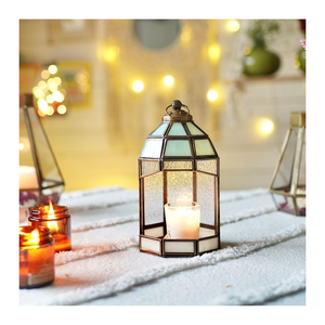 Lanterne marocaine en or suspendue au sol pour la maison hôtel spa église fête de mariage et décoration festive nouveau style - Product Image 2