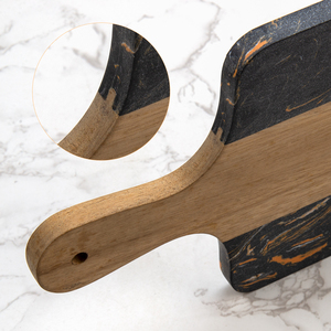 La última tabla de cortar hecha a mano de mármol y madera disponible a un precio muy barato por Artesanías Sheeri - Product Image 4