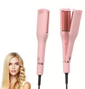 <span class=keywords><strong>Fer</strong></span> à friser ondulé français de 32 mm, <span class=keywords><strong>fer</strong></span> à friser ondulé <span class=keywords><strong>pour</strong></span> <span class=keywords><strong>cheveux</strong></span> longs et courts avec 4 températures, <span class=keywords><strong>fer</strong></span> à friser ondulé ionique - Product Image 1