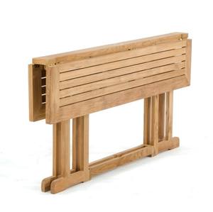 Table de repas d'extérieur en teck, fabriquée en Indonésie - Product Image 5