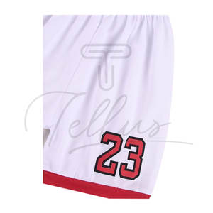 Uniforme de basket-ball pour enfants, vêtements de sport de haute qualité, logo personnalisé imprimé, taille plus, respirant, léger, couleur et taille personnalisées - Product Image 1