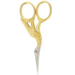 Tijeras de manicura con logotipo personalizado de fabricación de Pakistán con cuchillas de acero inoxidable y mango de plástico de diseño curvo herramientas de belleza - Product Image 3