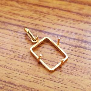 Pendentif de haute qualité en argent sterling 925 massif, serti à griffes ovales, 8x10 mm, semi-monté, serti de pierres fait main, bijoux fins personnalisés - Product Image 4