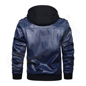 Nueva chaqueta de cuero de llegada para hombres en colores personalizados-Exportación de Pakistán Chaqueta de espuma de diseño nuevo y de moda - Product Image 6