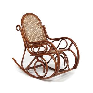 Fauteuils inclinables d'extérieur en rotin naturel best-seller fauteuil inclinable solide à bascule pour jardin - Product Image 3